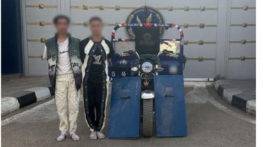 المتهمان والمضبوطات