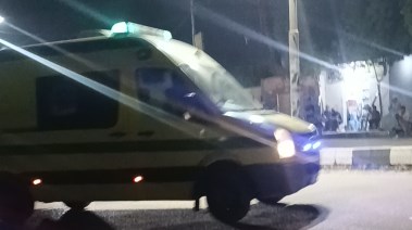 صورة من موقع الحادث 