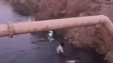 صورة من موقع الحادث 