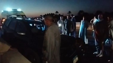 أحد سيارات التصادم 