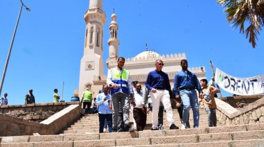 مسجد بدر بالطابية في محافظ أسوان
