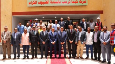 وزير العمل ومحافظ أسوان في زيارة ميدانية داخل قلعة «كيما» الصناعية لدعم العمالة وتعزيز التدريب والتشغيل