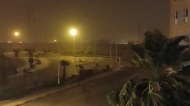 عاصفة ترابية تضرب بني سويف ..  والارصاد تحزر بسبب انعدام الرؤية