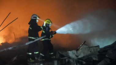 انفجار مصنع ألعاب نارية في الصين
