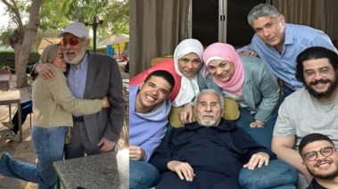 أسرة الفنان عبد الرحمن أبو زهرة