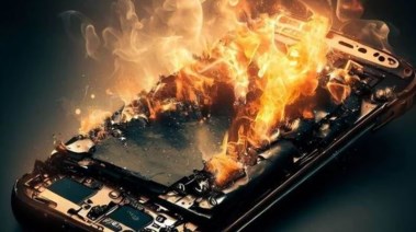 اشتعال الهاتف 