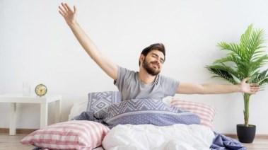 الاستيقاظ في الصباح