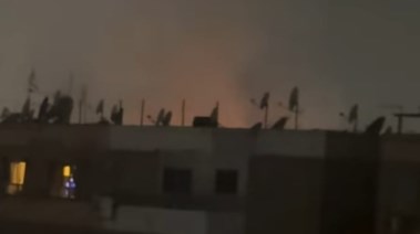 جانب من الحريق