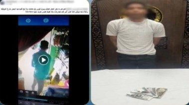المتهم وجانب من الواقعة