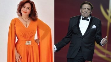 إلهام شاهين وعادل إمام 