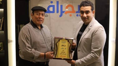 سامي عبد الراضي يُكرم أحمد ماهر 