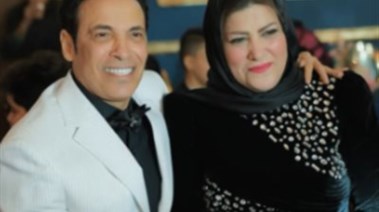 سعد الصغير وزوجته