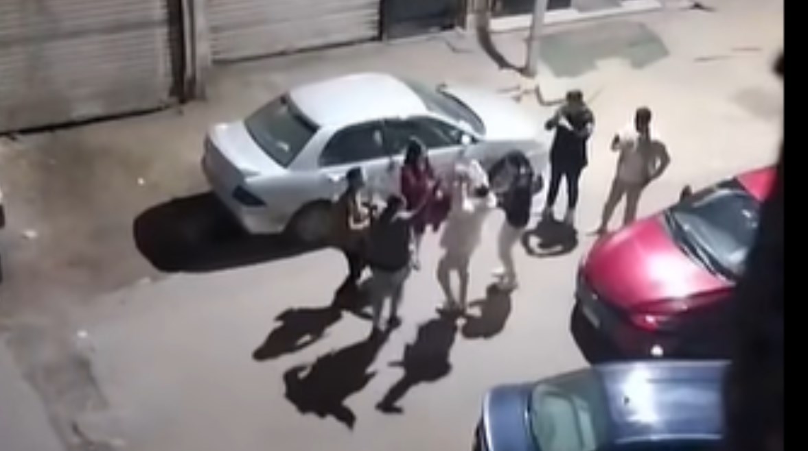 لقطة من الفيديو المتداول