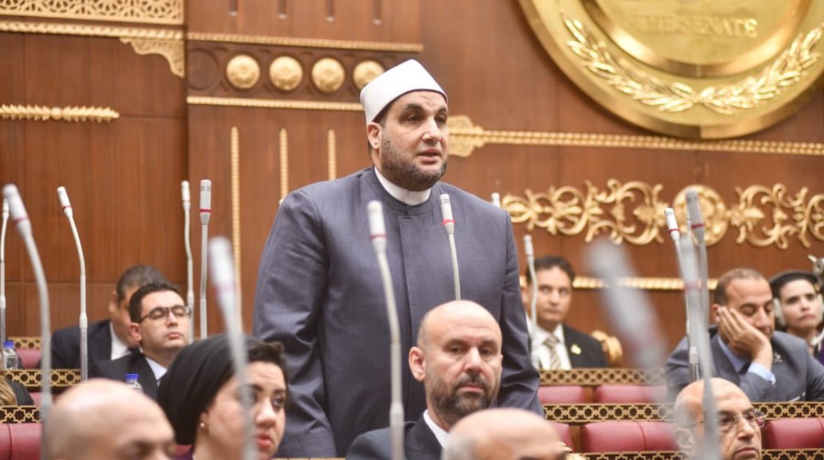 النائب أحمد تركي، أمين سر لجنة الشئون الدينية والأوقاف بمجلس الشيوخ