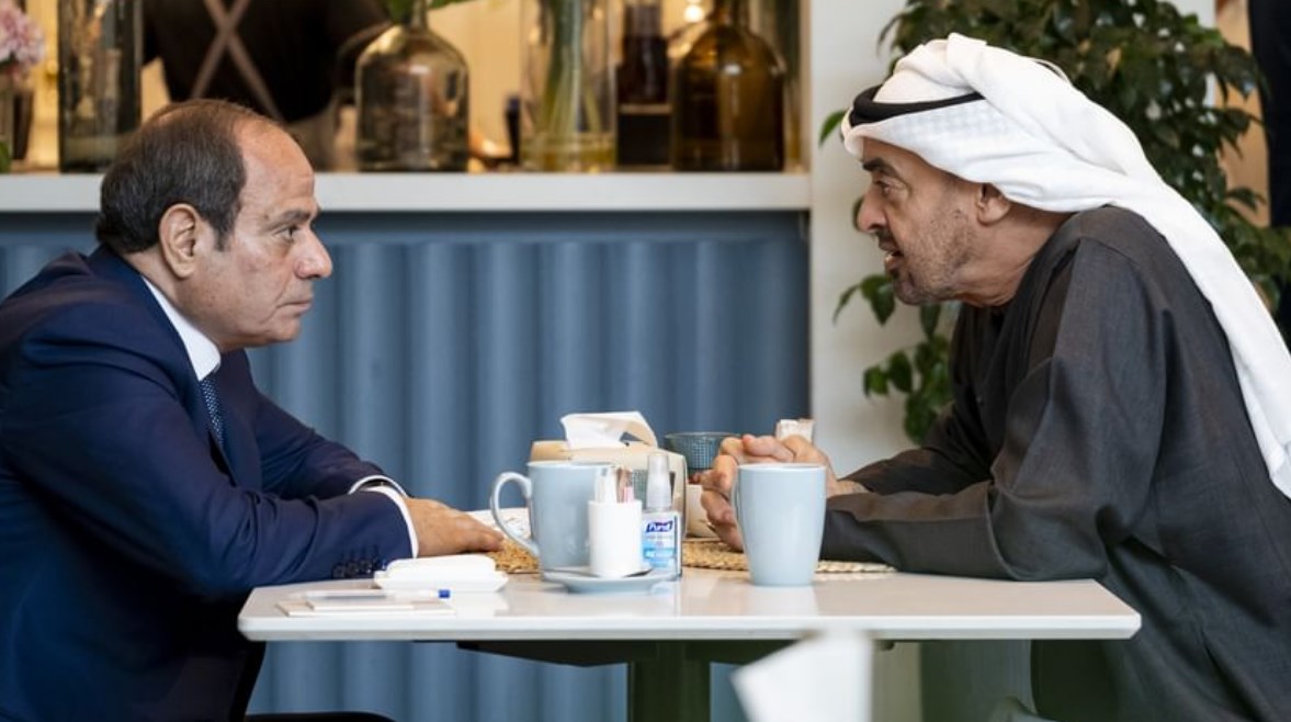 الرئيس عبد الفتاح السيسي ومحمد بن زايد