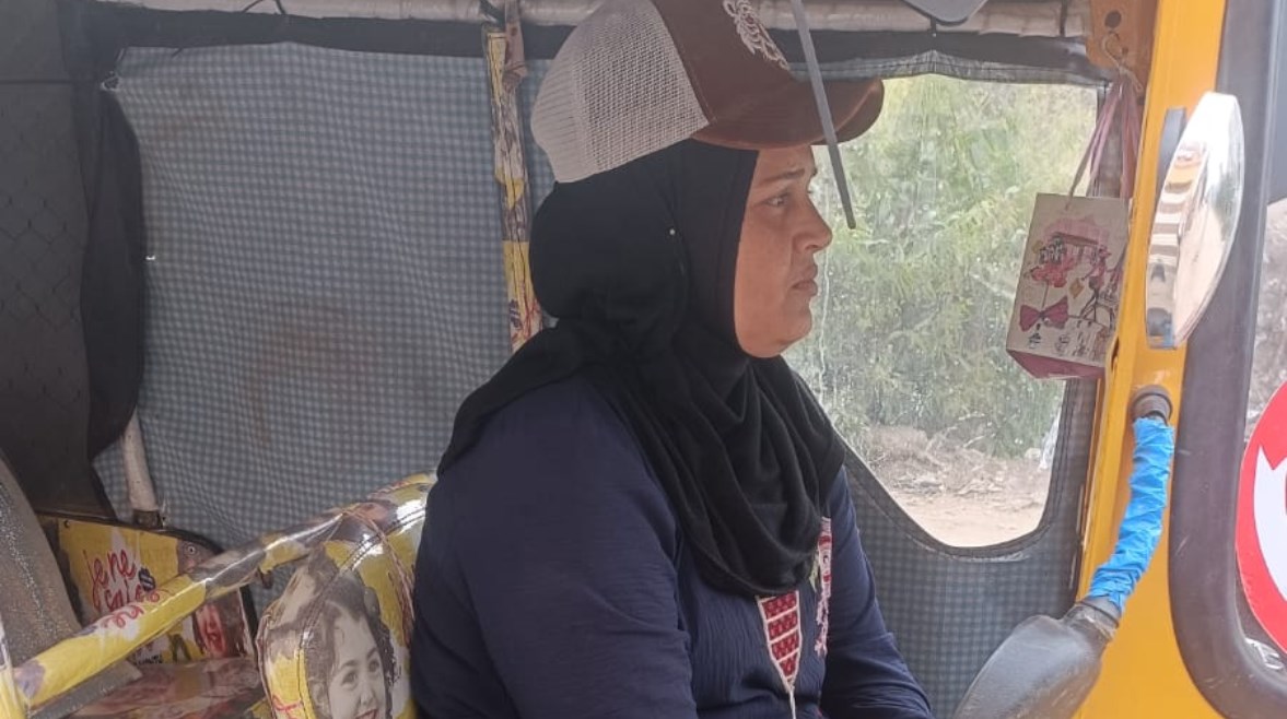 شيرين سيدة التوكتوك في كفر الشيخ