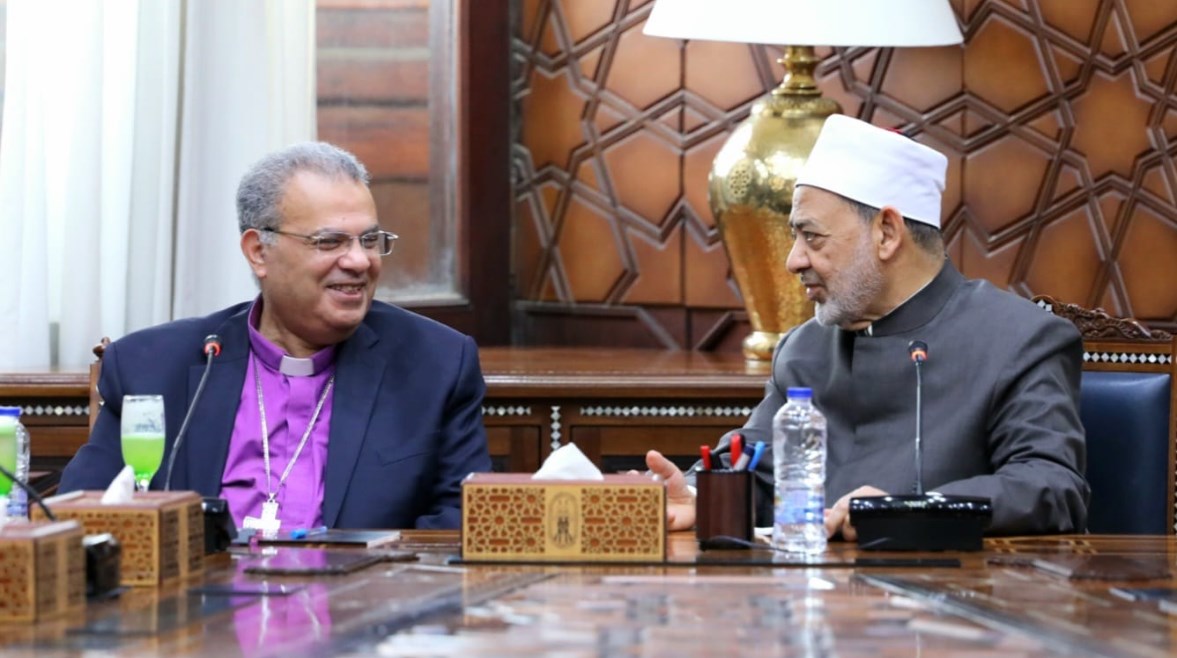 شيخ الأزهر ورئيس الطائفة الإنجيلية
