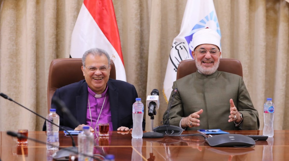 رئيس الطائفة الإنجيلية ومفتي الجمهورية