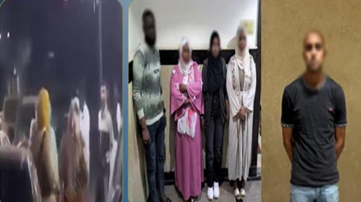 المتهمون وجانب من الواقعة