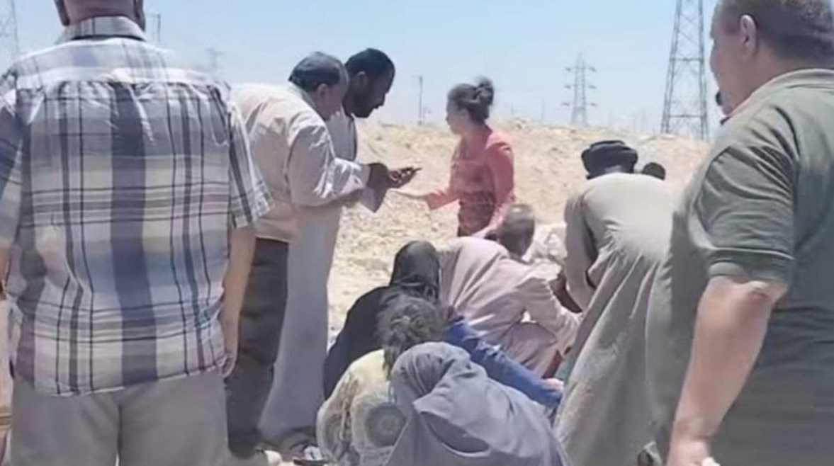 حادث الطريق الصحراوي الغربي بقنا 