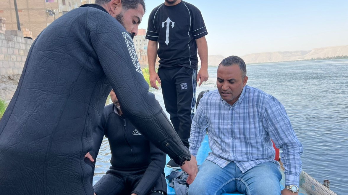البحث عن الغريقين بقنا 