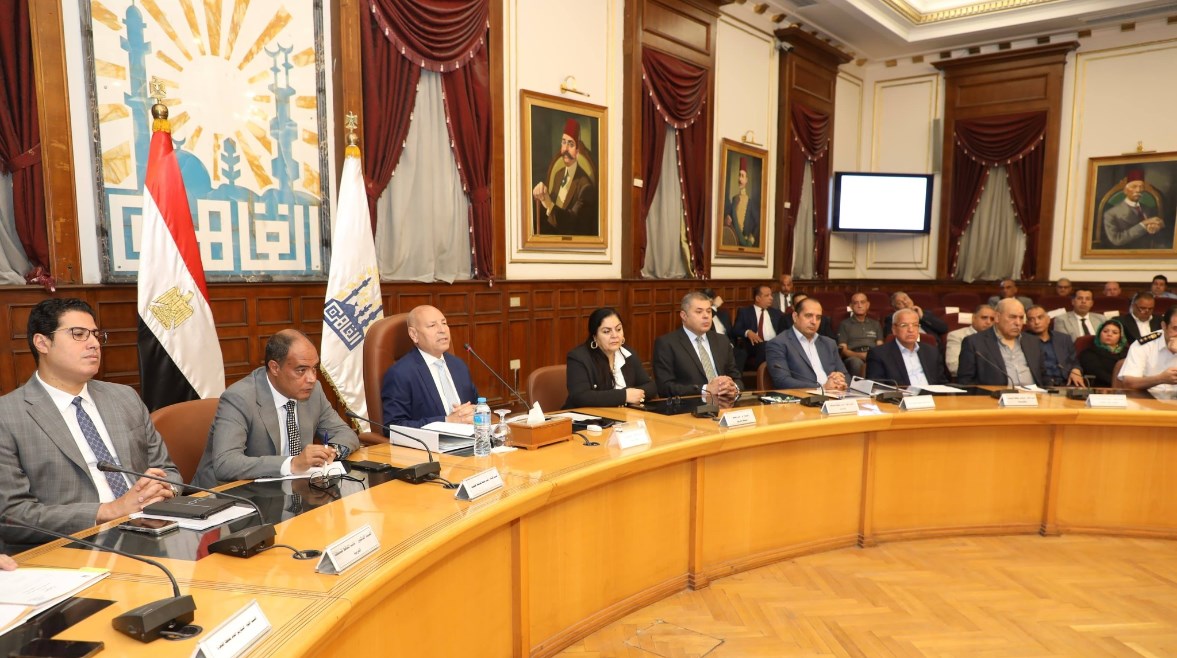 اجتماع المجلس التنفيذي لمحافظة القاهرة