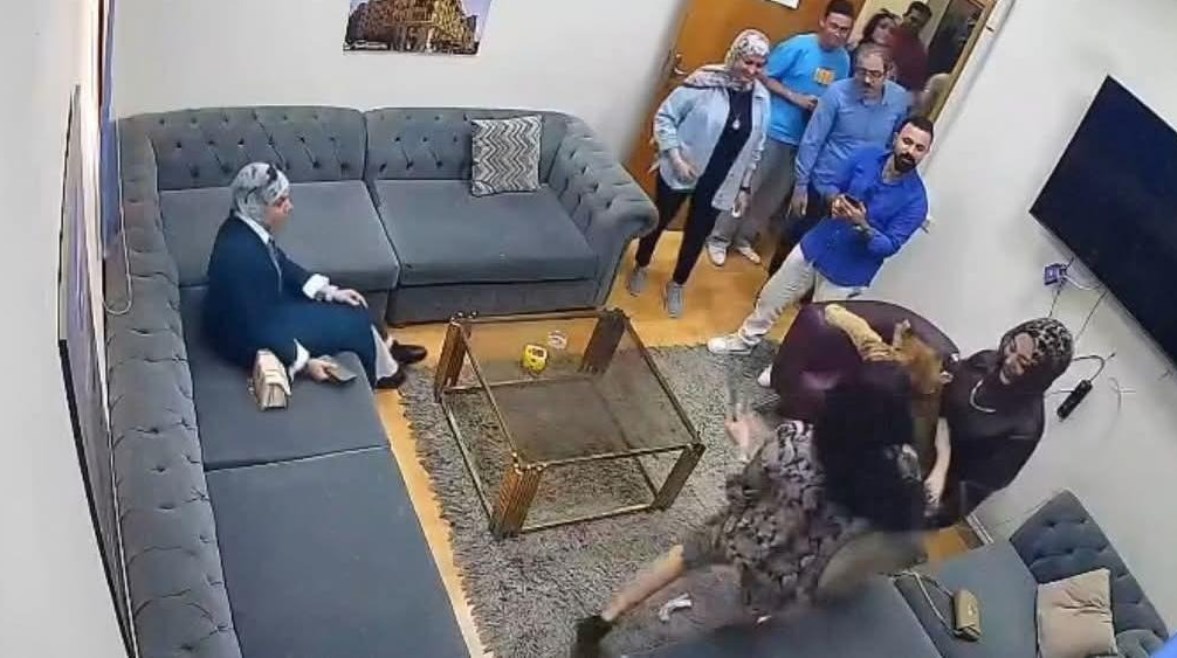 هجوم الأسد على مروة عبد المنعم 