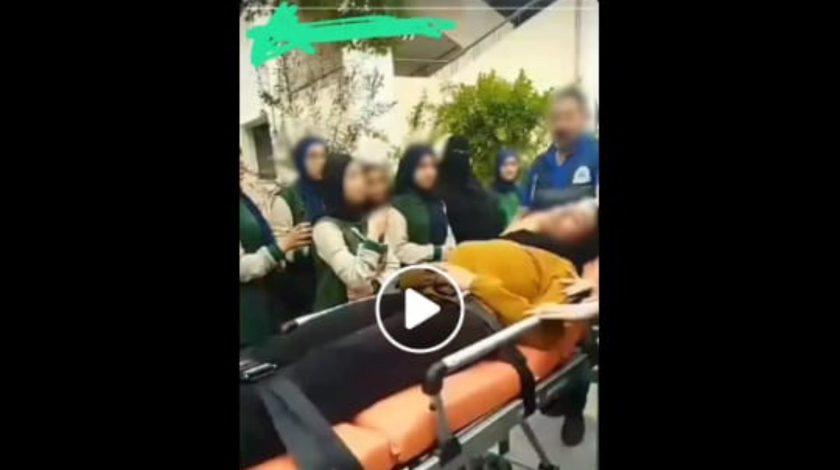 لقطة من الفيديو المتداول 