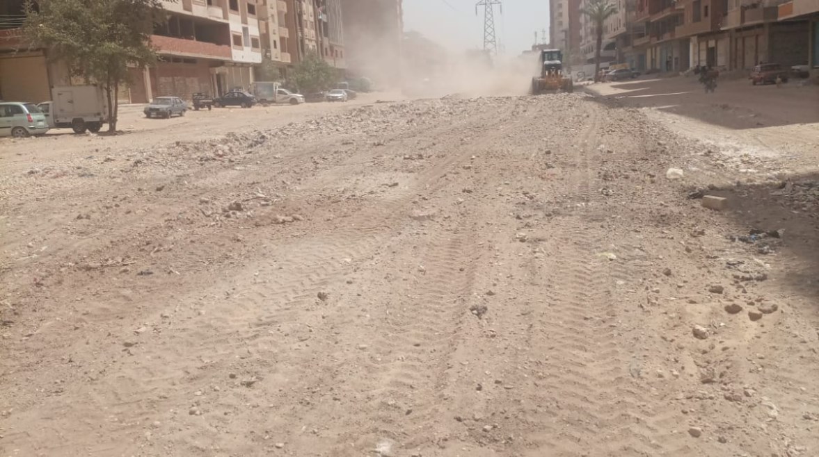 لقطة من الاعمال الجارية