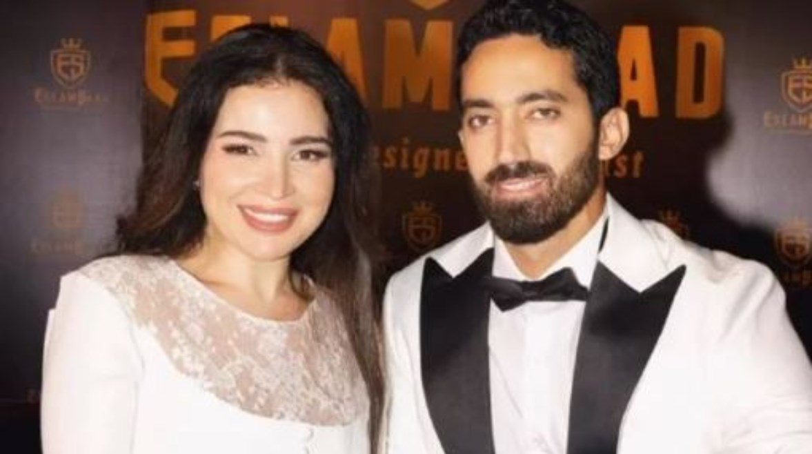  أحمد تيمور ومي عز الدين