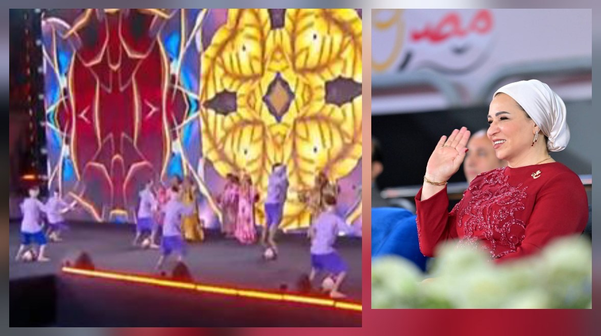 السيدة انتصار وفرقة رضا 