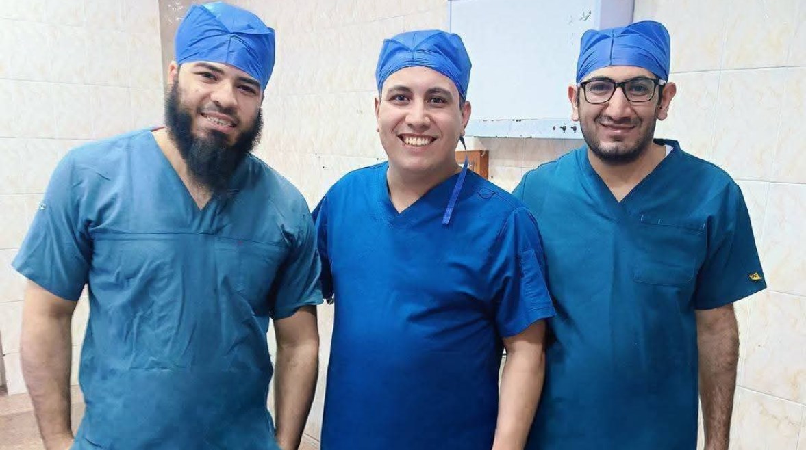 فريق جراحة العظام بمستشفى بركة السبع المركزي