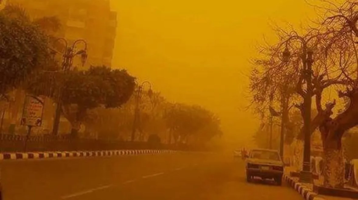  عاصفة ترابية اليوم في مصر