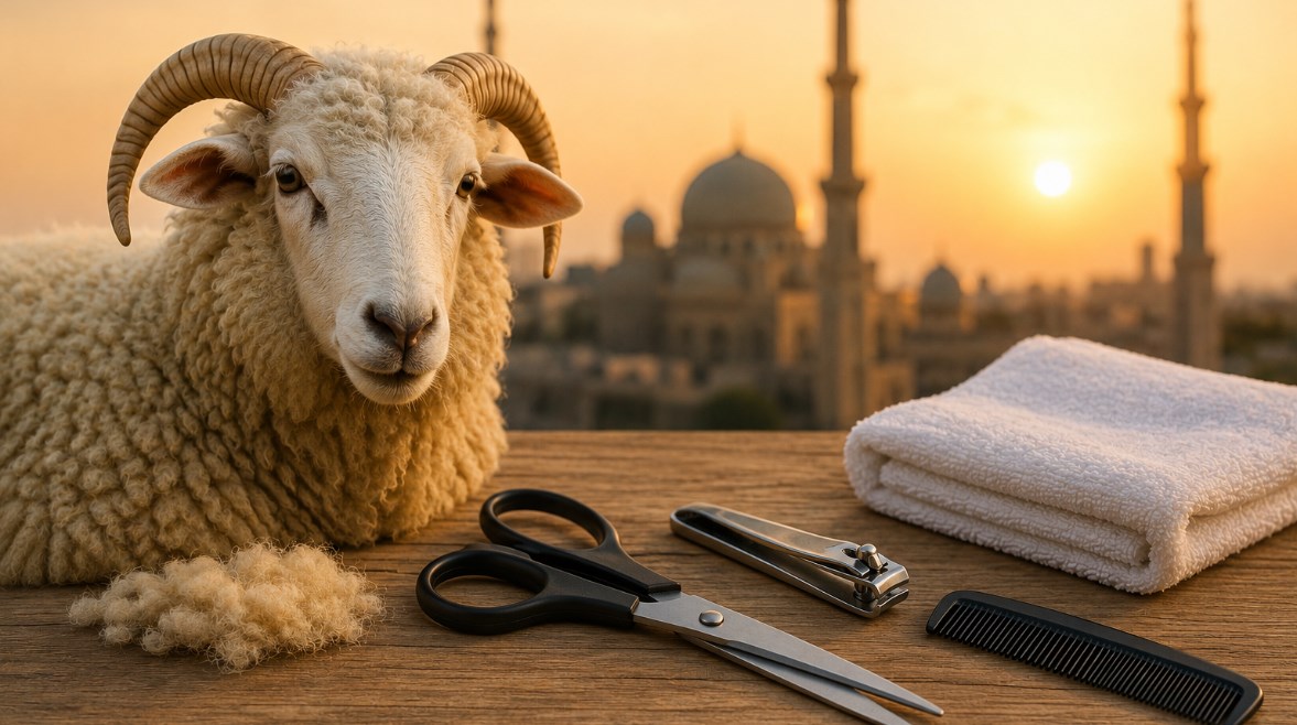 آخر موعد لقص الشعر والأظافر للمضحي 2026
