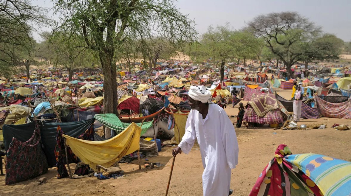 نازح سوداني ـ تعبيرية