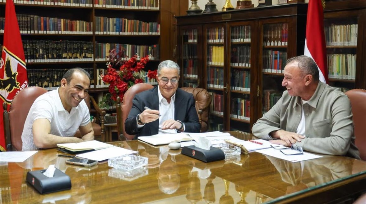 محمود الخطيب وياسين منصور وسيد عبدالحفيظ