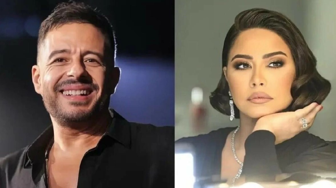 شيرين ومحمد حماقي