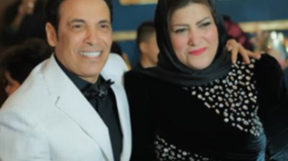 سعد الصغير وزوجته