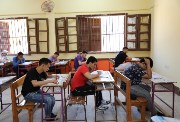 الواحد في المية كام درجة ثالثة ثانوي 2026؟