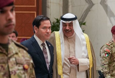 ماركو روبيو في الكويت