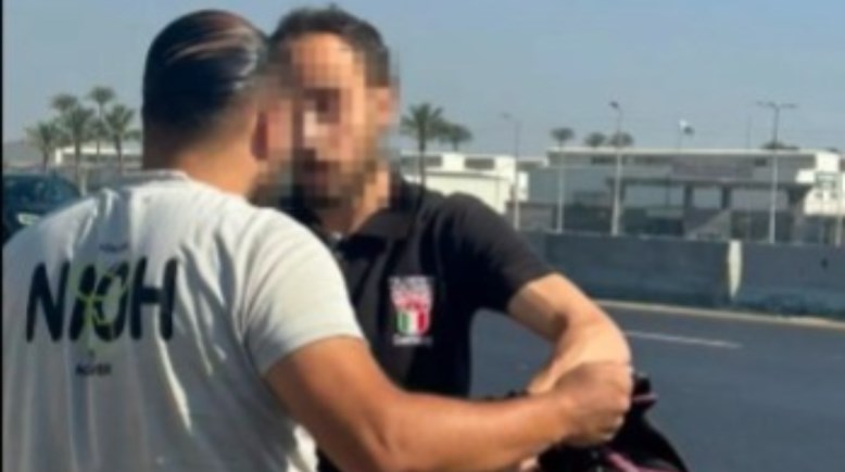الشاب الظاهر بالفيديو