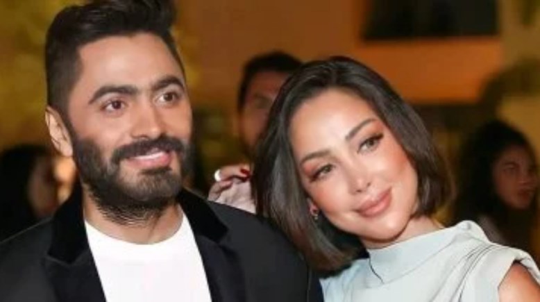 بسمة بوسيل وتامر حسني