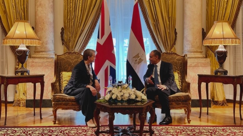 وزيرا خارجية مصر وبريطانيا