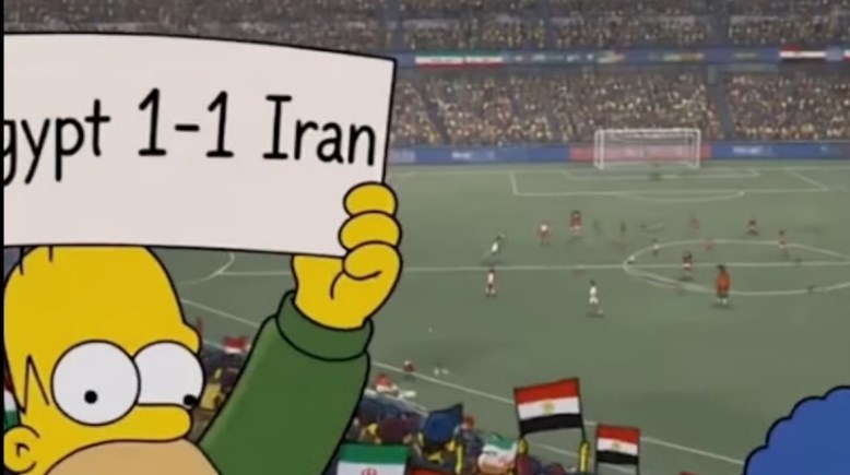 المقطع المتداول عن سيمبسون
