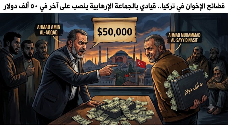 فضائح الإخوان في تركيا.. صورة بواسطة الذكاء الاصطناعي