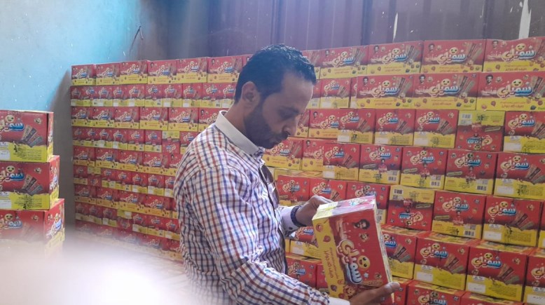 جانب من المضبوطات 