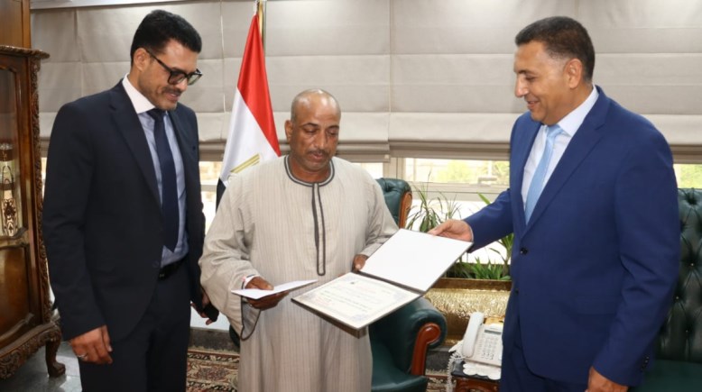 جانب من التكريم 