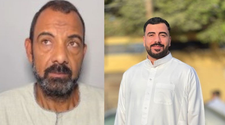 الضحية ووالدة 