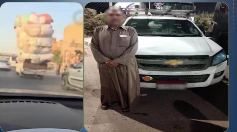 المتهم وجانب من الواقعة 