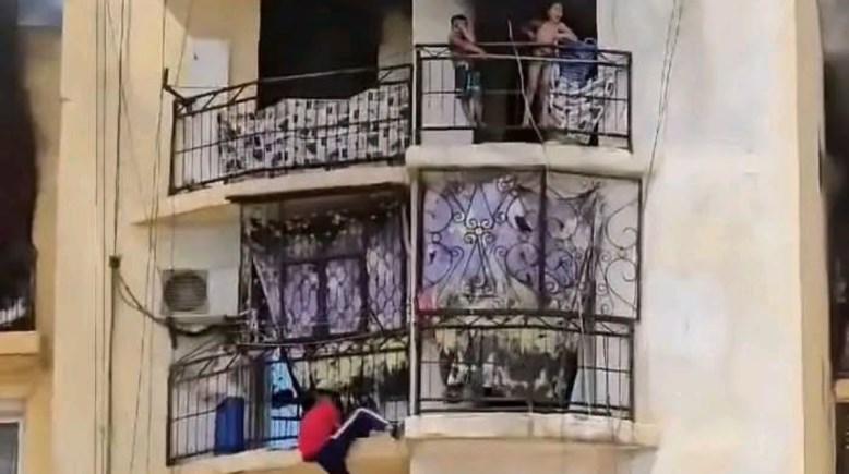 صورة من المقطع المتداول